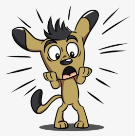 Surprised Puppy Clip Arts - Surprised Clipart, HD Png Download, Free Download