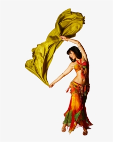 Folk-dance - Belly Dancer Transparent Png, Png Download, Free Download
