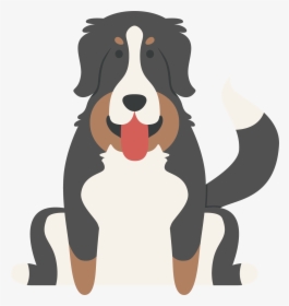 Bernese Mountain Dog Clipart Russian, HD Png Download, Free Download