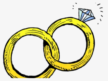 Ring Clipart Connected - Clipart Diamond Ring Png, Transparent Png, Free Download