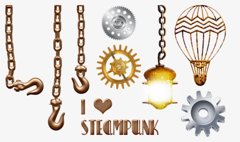 Steampunk Gears Png - Png Steampunk, Transparent Png, Free Download