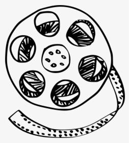 Film Reel Png Aesthetic - Film Reel Drawing Png, Transparent Png, Free Download