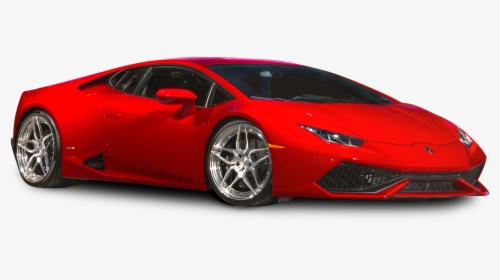 Red Lamborghini Huracan Car - Red Lamborghini Png, Transparent Png, Free Download