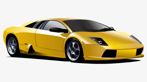 Sports Car Luxury Vehicle Clip Art - Sportwagen Clipart, HD Png Download, Free Download