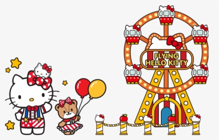 Hello Kitty Fun Carnival Background, HD Png Download, Free Download
