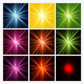 Bokeh Vector Abstract - Light Rays Of Star, HD Png Download, Free Download