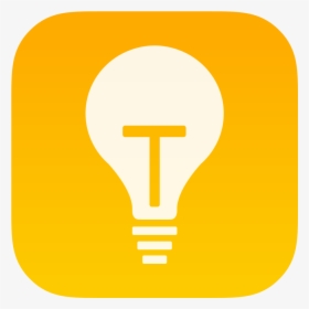 Light Bulb App Icon, HD Png Download, Free Download