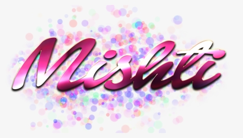 Mishti Name Logo Bokeh Png - Mahitha Name Images 3d, Transparent Png, Free Download