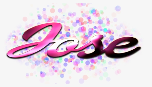 Jose Name Logo Bokeh Png - Graphic Design, Transparent Png, Free Download