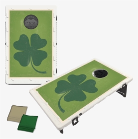 Rugged Clover Bean Bag Toss Game By Baggo"  Title="rugged - Msu Cornhole Designs, HD Png Download, Free Download