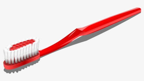 Red Tooth Brush Png Image - Things Used For Personal Hygiene, Transparent Png, Free Download