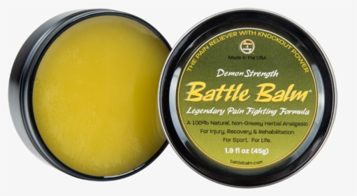 Battle Balm Demon Strength All-natural Topical Otc - Bar Soap, HD Png Download, Free Download