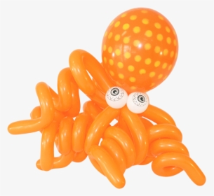 Octopus Balloon Animal - Balloon Octopus Png, Transparent Png, Free Download
