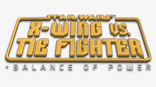 X Wing Vs Tie Fighter Logo, HD Png Download, Free Download