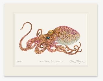 California Two Spot Octopus - California Two Spot Octopus Crafts, HD Png Download, Free Download