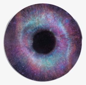 #eye #galaxy #weird #space #pupil #pretty #colorful - Circle, HD Png Download, Free Download