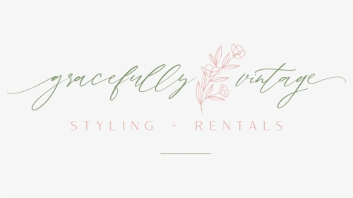 Gracefully Vintage - Calligraphy, HD Png Download, Free Download