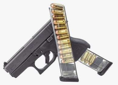 Clip Art Ets Caliber Round Mag - Glock 42 Extended Magazine, HD Png Download, Free Download