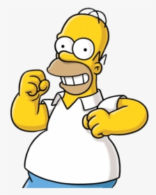 Homer Simpson Happy - Homer Simpson Png, Transparent Png, Free Download
