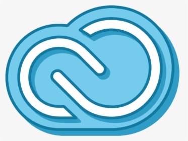 Photoshop Logo Clipart Creative Cloud - Adobe Logo On Blue, HD Png Download, Free Download