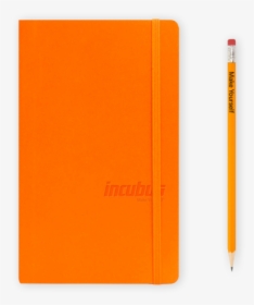 Orange Journal Notebook - Book Cover, HD Png Download, Free Download