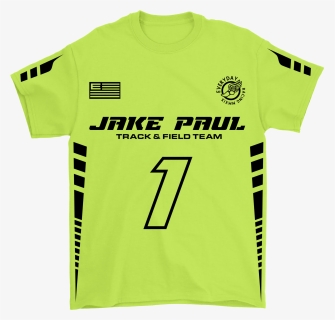 Jake Paul Everyday Neon Track Team Shirt"  Class="lazyload - Active Shirt, HD Png Download, Free Download