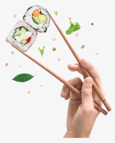Sushi Png Image - Hand With Sushi Png, Transparent Png, Free Download