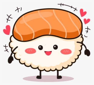 Cute Sushi Png, Transparent Png, Free Download