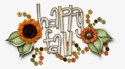 Happy Fall Png - First Day Of Fall Clipart, Transparent Png, Free Download