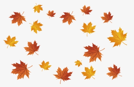 Maple Leaves Falling Png Download - Fall Falling Leaves Png, Transparent Png, Free Download