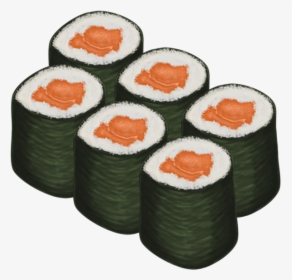 Maki - Sushi Transparent Tiger Roll, HD Png Download, Free Download