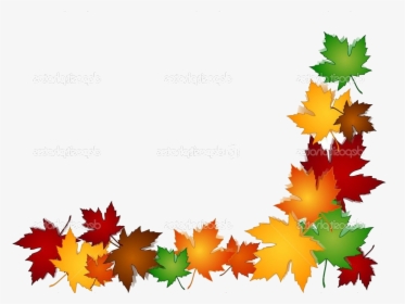 Fall Border X Free Autumn Clipart Backgrounds Harvest - Transparent Background Fall Clipart, HD Png Download, Free Download