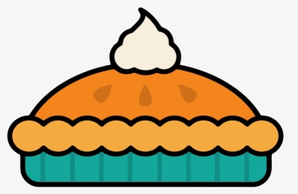 Pie Clipart Fall - Thanksgiving Pie Clip Art, HD Png Download, Free Download