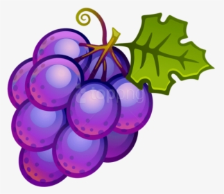 Free Png Large Painted Grapes Png - Grape Clipart, Transparent Png, Free Download