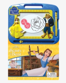 Disney Beauty And Beast Writing Pad With Magnetic Pen, HD Png Download, Free Download