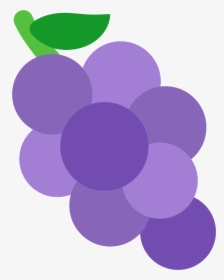 Purple Grapes Cliparts 14, Buy Clip Art - Emoji Grape Transparent Background, HD Png Download, Free Download