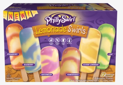 Philly Swirl Popsicle Flavors, HD Png Download, Free Download