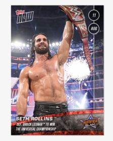 Seth Rollins Def - Seth Rollins Samar Slam 2019, HD Png Download, Free Download