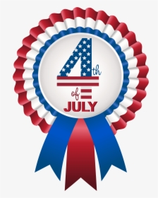4th Of July Rosette Png Clip Art Image - Letter Image Independence Day, Transparent Png, Free Download