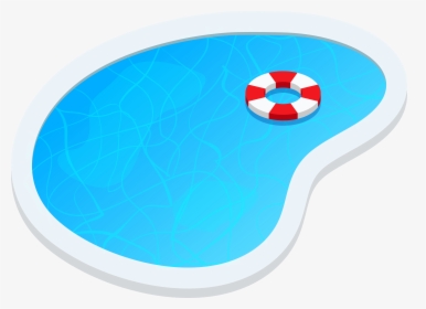 Swimming Pool Oval Png Clip Art - Swimming Pool Clipart Png, Transparent Png, Free Download