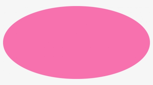 Pink Oval Clipart - Pink Color Circle Clipart, HD Png Download, Free Download