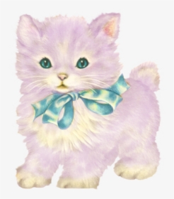 Image - Kittens Vintage Cat Transparent, HD Png Download, Free Download