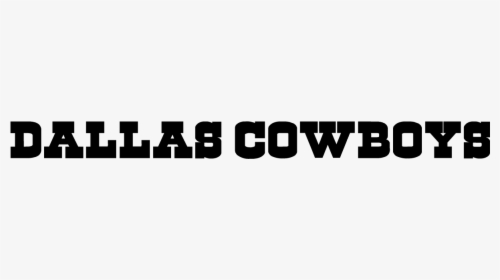 Logo Brand Nfl Dallas Cowboys - Dallas Cowboys Word Logo, HD Png Download, Free Download
