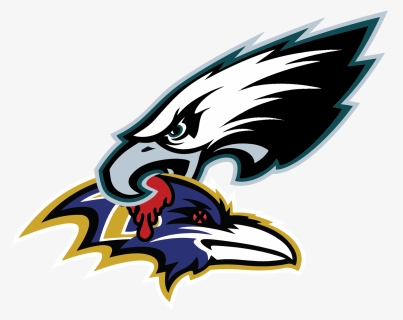Philadelphia Eagles Logo Png - Baltimore Ravens, Transparent Png, Free Download