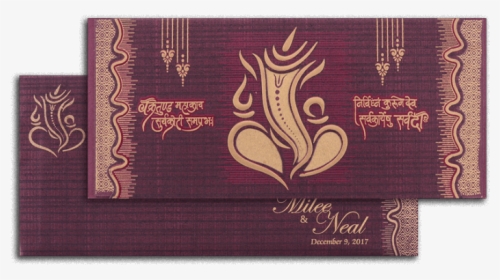 Hindu Wedding Card Images Hd, HD Png Download, Free Download