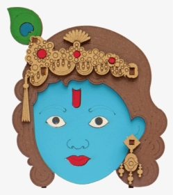 Lord Krishna Model Kit , Png Download - Lord Krishna Face Mask, Transparent Png, Free Download