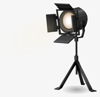 Spotlight On Tripod, From Glitch - Studio Lights Transparent Background, HD Png Download, Free Download