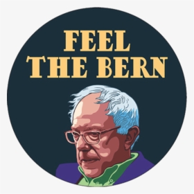 Feel The Bern Bernie Sanders Button - Buttons Bernie Sanders, HD Png Download, Free Download