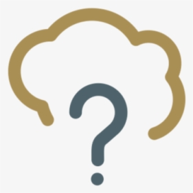 Hangout Faq Icon - Cloud Question Mark Icon, HD Png Download, Free Download