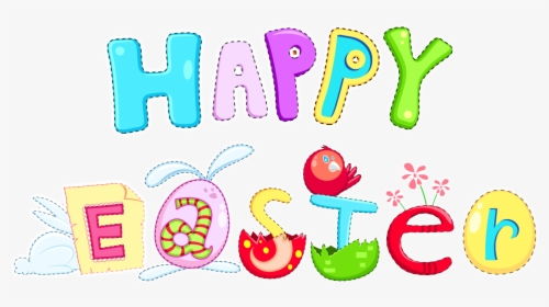 Happy Easter Streamer Png Clip Art Imageu200b Transparent - Easter Day Happy Easter Clipart, Png Download, Free Download